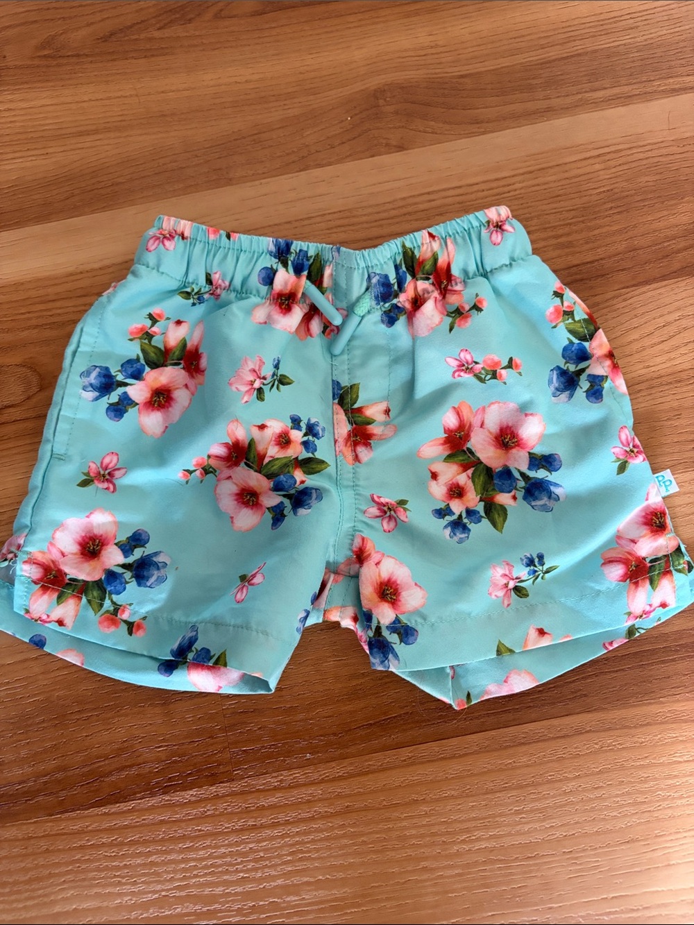 Posh Peanut Baby Swim Shorts Trunks Floral